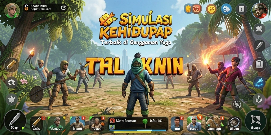 Screenshot menunjukkan gameplay mendalam dari 33L dengan karakter berinteraksi.