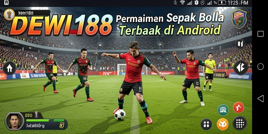 Gameplay menakjubkan di DEWI188 dengan grafis sepak bola terbaik.