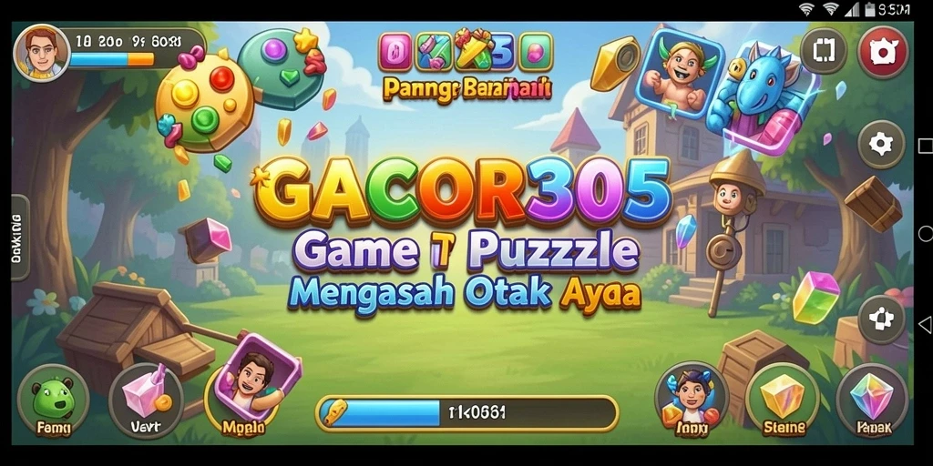Gameplay menantang dalam GACOR305 dengan berbagai puzzle menarik.