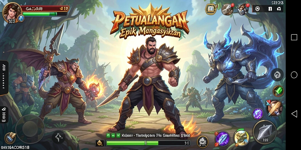 Tangkapan layar dari gameplay GACOR518 yang menampilkan aksi petualangan yang mendebarkan.