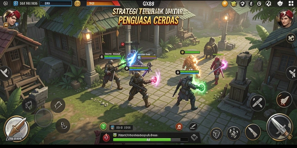 Tampilan gameplay GX88 yang seru dan menantang.