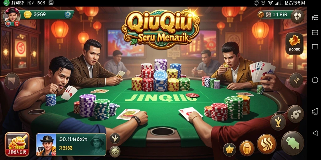 Screenshot gameplay QiuQiu yang menarik dan seru.