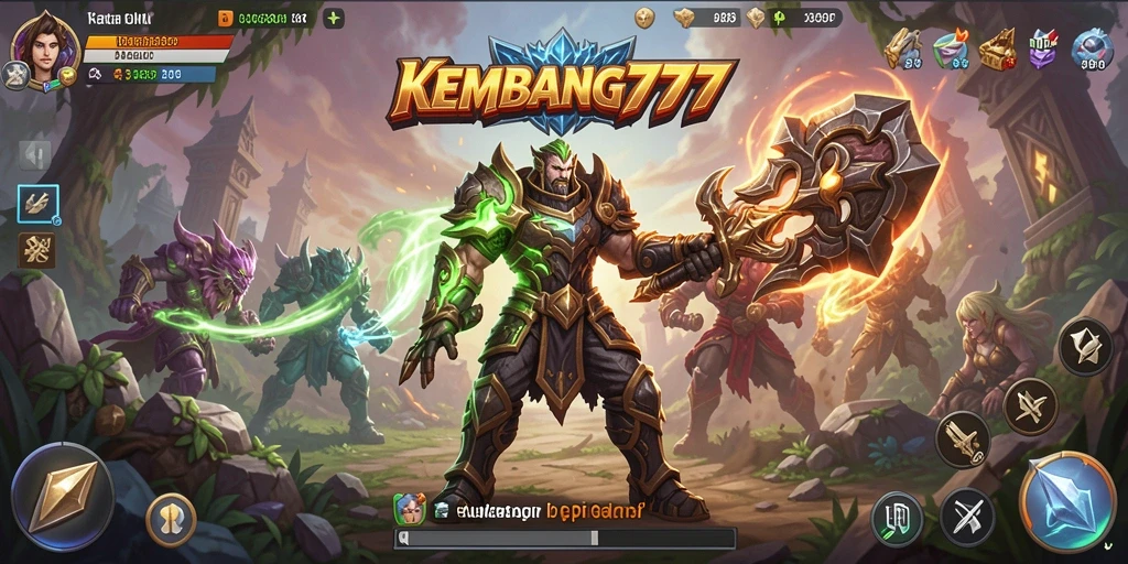 Tampilan gameplay KEMBANG777 menampilkan aksi mendebarkan di dunia RPG.