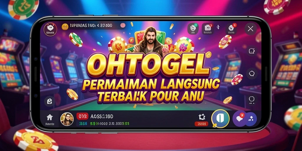 Screenshot OHTOGEL menampilkan pengalaman bermain kasino langsung yang menyenangkan.