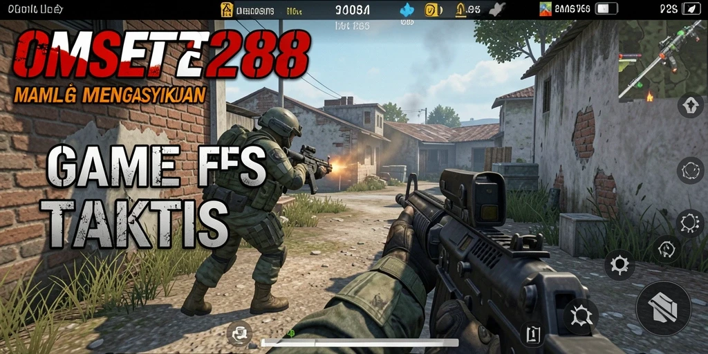 Tampilan screenshot dari gameplay mendebarkan di OMSET288.