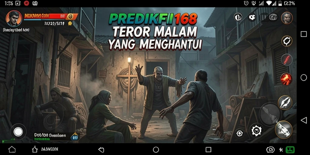 Tangkapan layar menampilkan suasana mencekam dalam game PREDIKSI168.