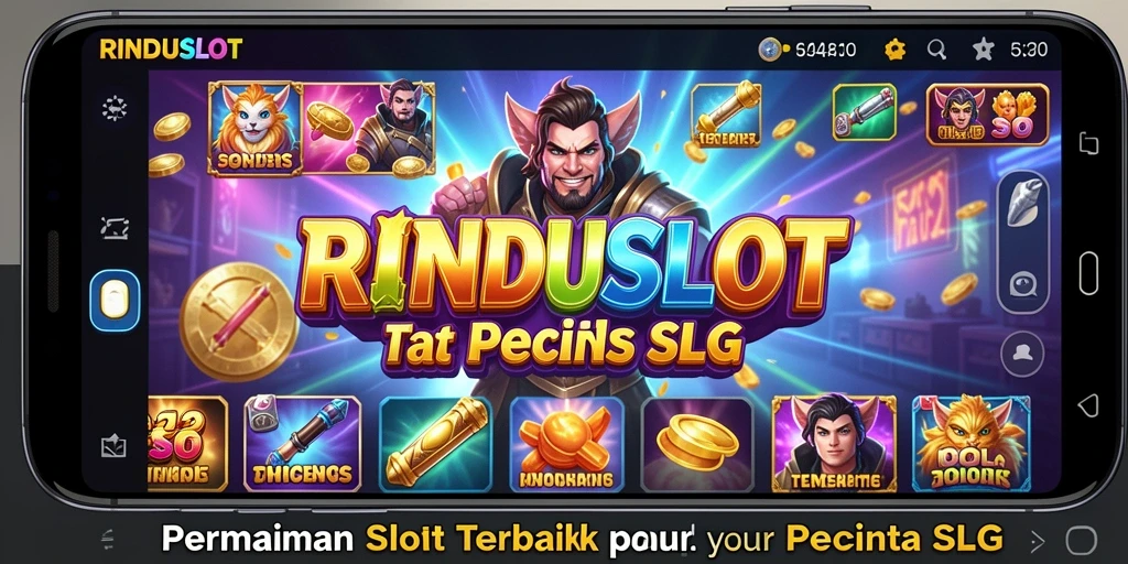 Tampilan gameplay RINDUSLOT yang menarik dan menghibur.